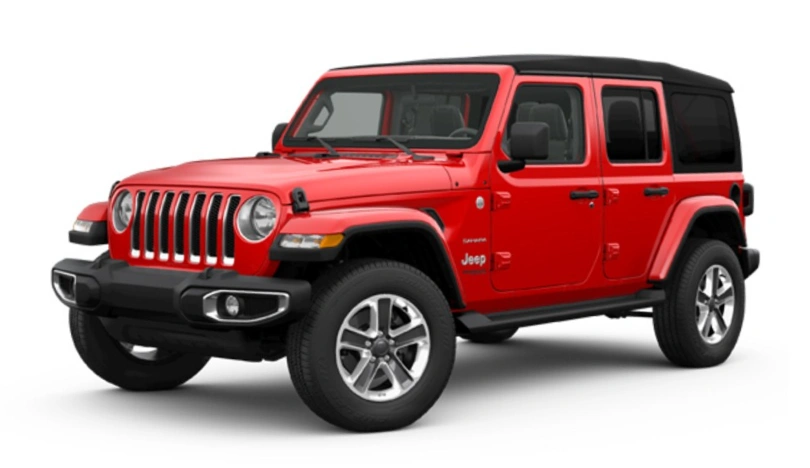 Jeep Wrangler (Automatický, 3.6 L Benzín, 5 Sedadla)