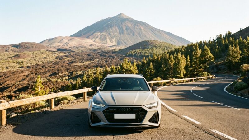 Jízdní recenze Audi RS 6 Avant na Tenerife