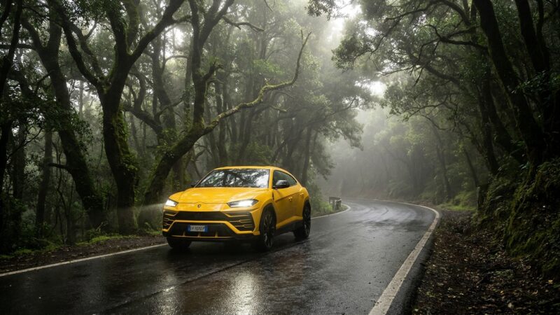 Recenze jízdy Lamborghini Urus na Tenerife