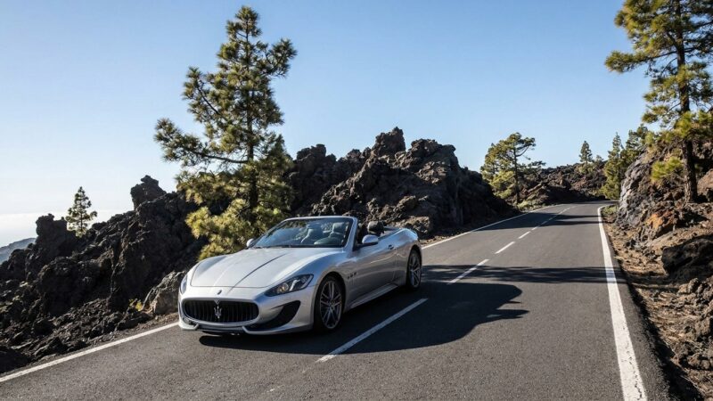 Maserati GranTurismo na Tenerife: Jízdní recenze