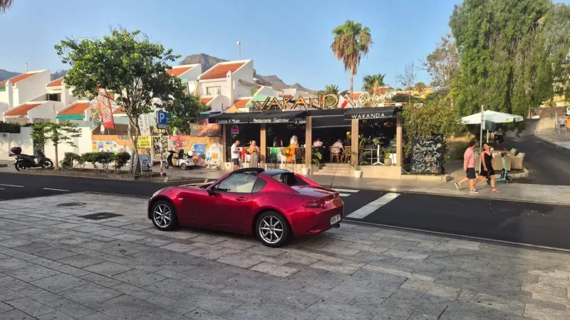 Pronájem Mazda MX-5 na Tenerife: Všechny tři modely (RF 1.5, 2.0 manuál a automat)