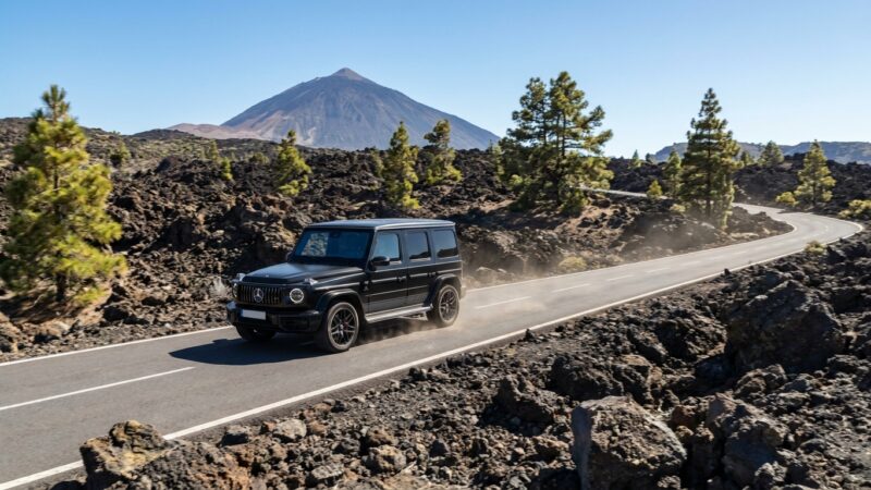 Recenze jízdy Mercedes-AMG G63 na Tenerife