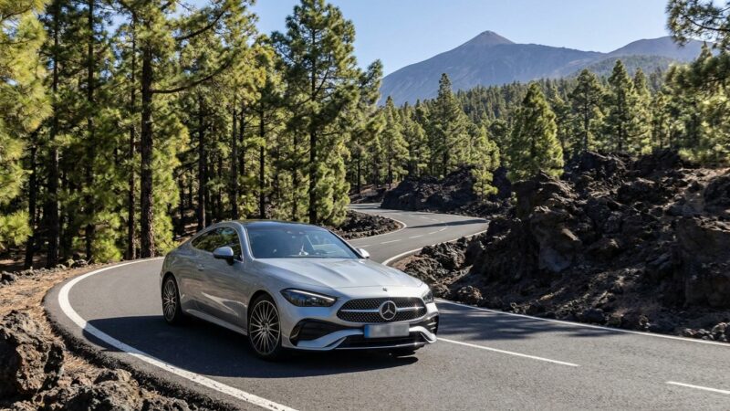 Mercedes-Benz CLE 220 D: Zkušenosti z jízdy na Tenerife