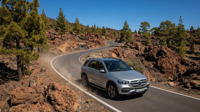 Jízdní recenze Mercedes-Benz GLE 350 4Matic na Tenerife