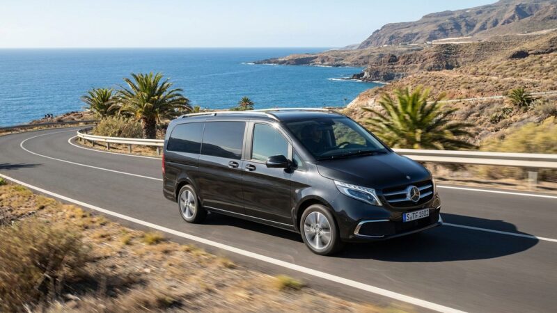 Mercedes-Benz V-Class: Recenze jízdy na Tenerife