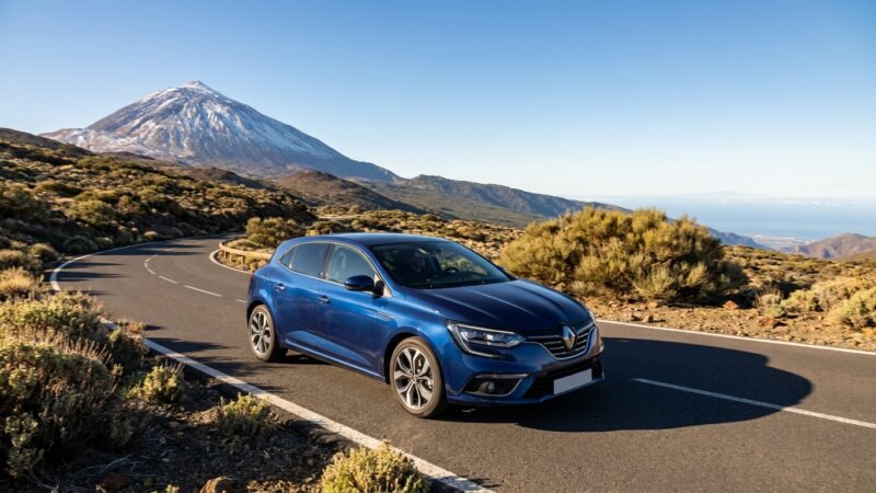Jízdní recenze Renault Megane E-Tech Electric na Tenerife