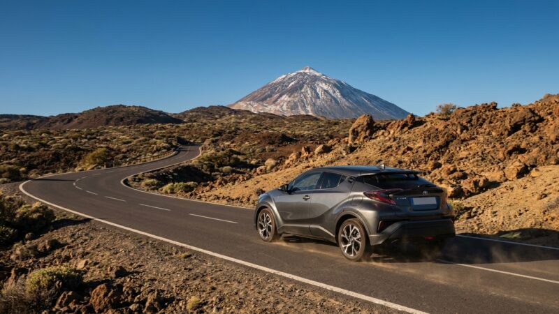 Toyota C-HR Hybrid na Tenerife: Naše recenze jízdy
