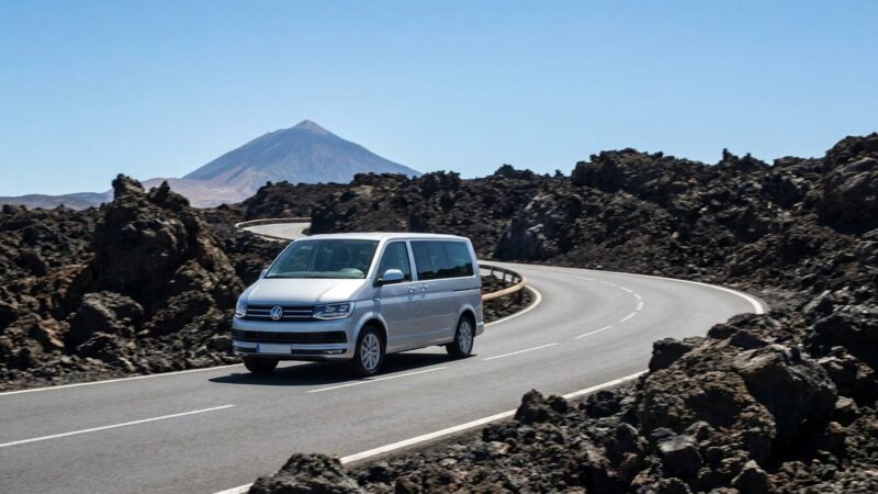 Volkswagen Caravelle: Recenze jízdy na Tenerife