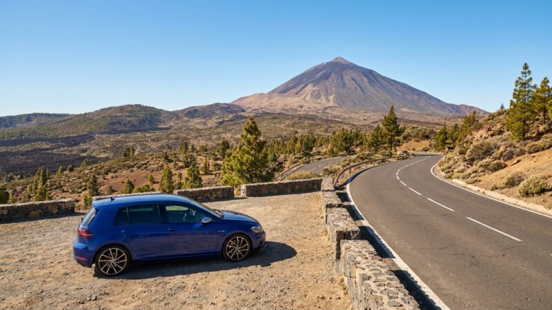 Jízdní recenze Volkswagen Golf R na Tenerife